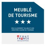 Panonceau - Meublé de tourisme 2024 - 3 étoiles